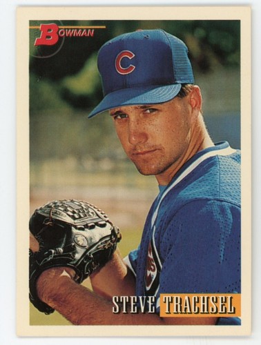 1993 Bowman Steve Trachsel #172 card