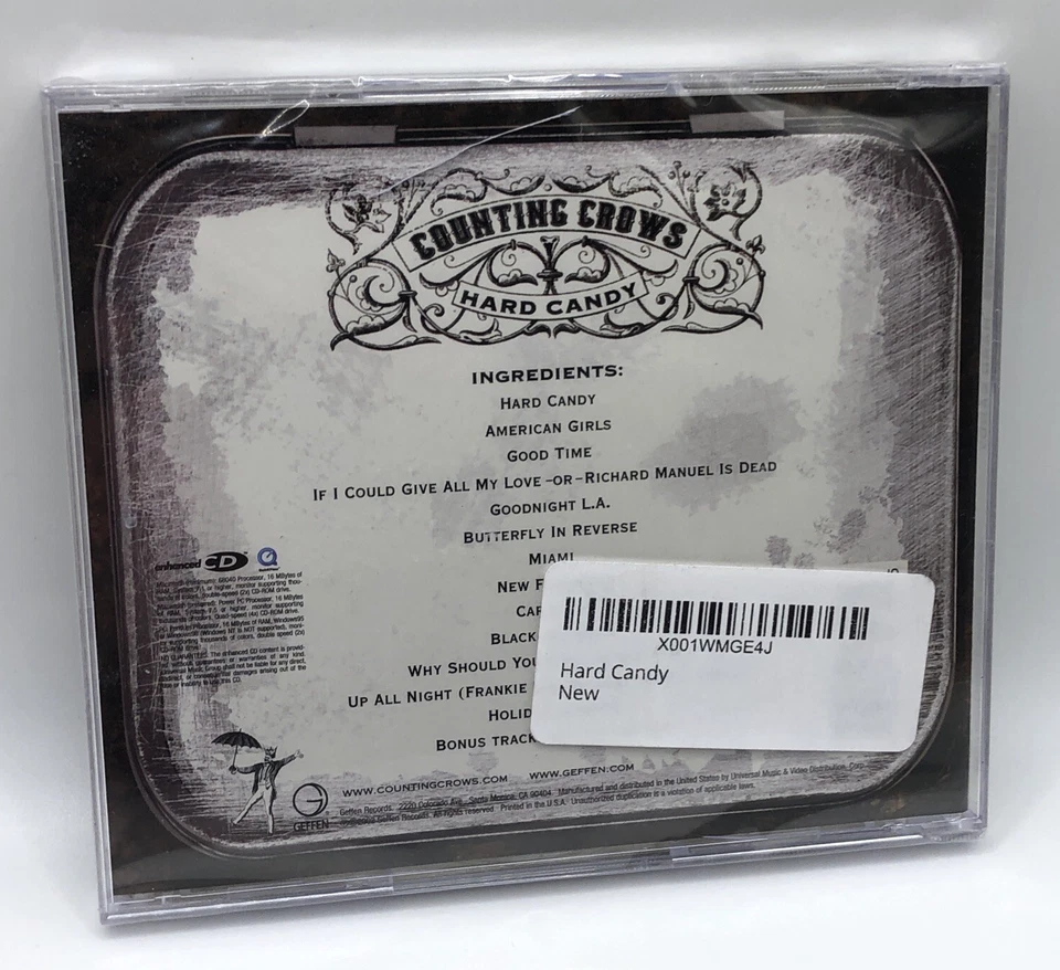 Counting Crows: Hard Candy CD Album - Sealed, Damaged Case - Image 2 of 4