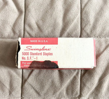 ☑️ Vintage Swingline No SF-1 5000 Standard Office Staples - Made in USA