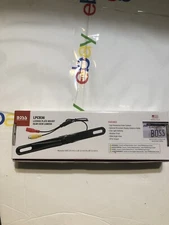 License plate back up camera with wire