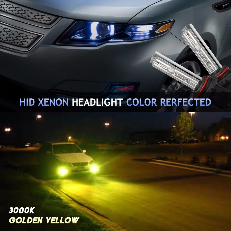 Dual Bulb 35W 55W Xenon HID Kit Halogen High & HID Low H4 H13 9004 9007 9003 HB5 - Image 4 of 4