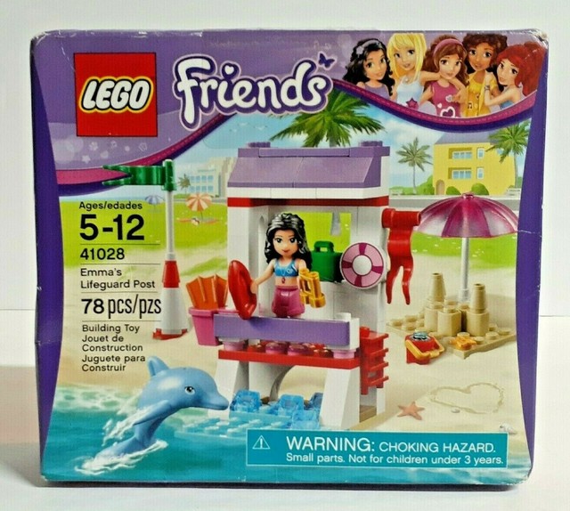 lego friends emma's lifeguard post
