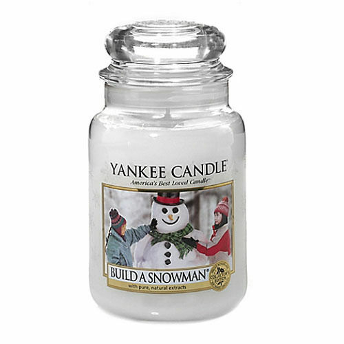 Yankee Candle Build a Snowman 22oz Large Jar for sale online eBay