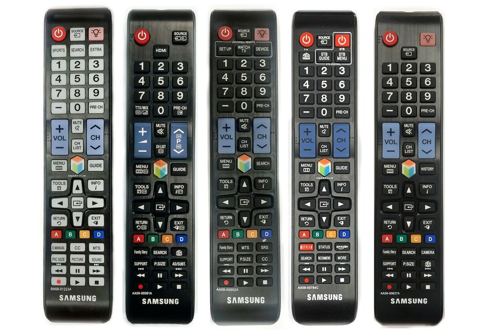 familie Læge Mere end noget andet Universal Remote Control for SAMSUNG LCD LED HDTV 3D Smart TV | eBay