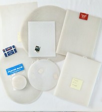 Lot Of Clear Blank Plastic Needlepoint Mesh Canvas