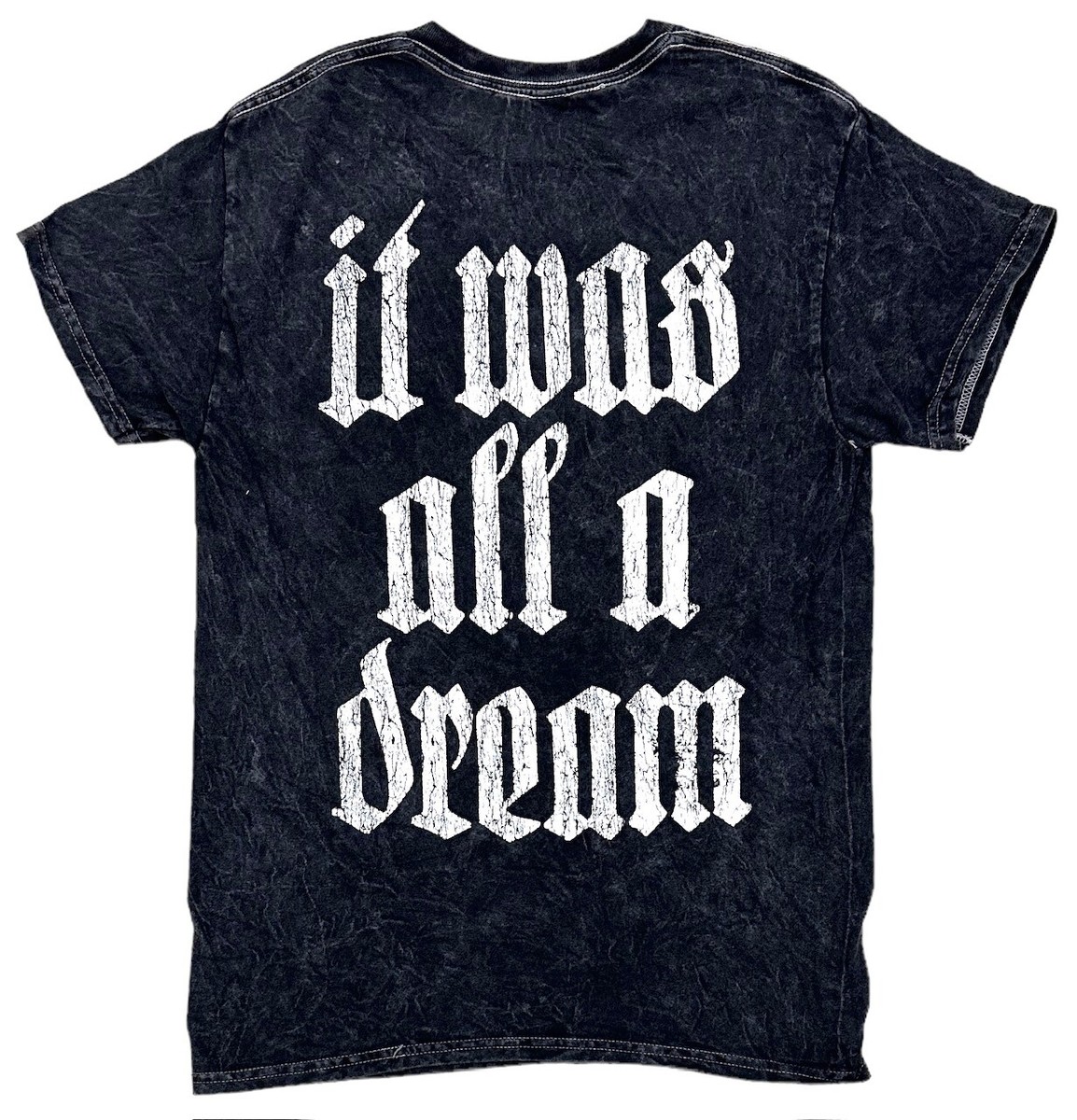 トップス 90s-00s notorious b.i.g printed T-Shirt The Notorious B.I.G. Biggie Smalls Mens Acid Distressed