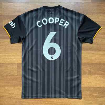 LEEDS UNITED ADIDAS 2022/2023 SOCCER THIRD JERSEY #6 COOPER SIZE