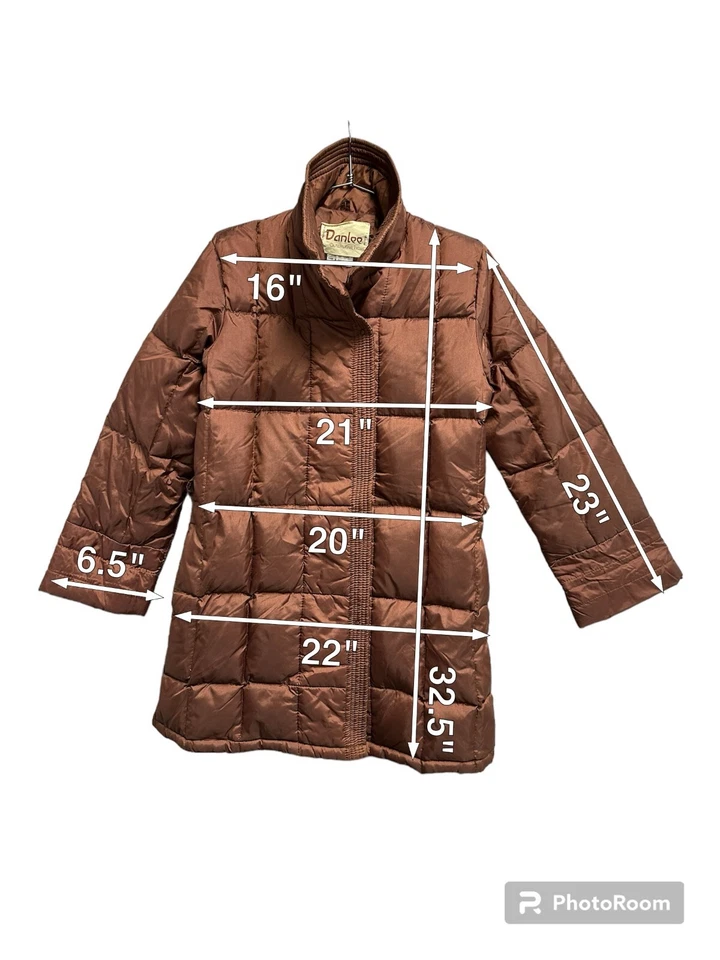 Danlee Outwear Inc Down Puffer Chaqueta Color Cobre Mujer Talla 8 Foto 2 de 4