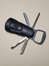 Swiss+Tech Swivel Tool 8-in-1 bottle opener multi tool - light does not work