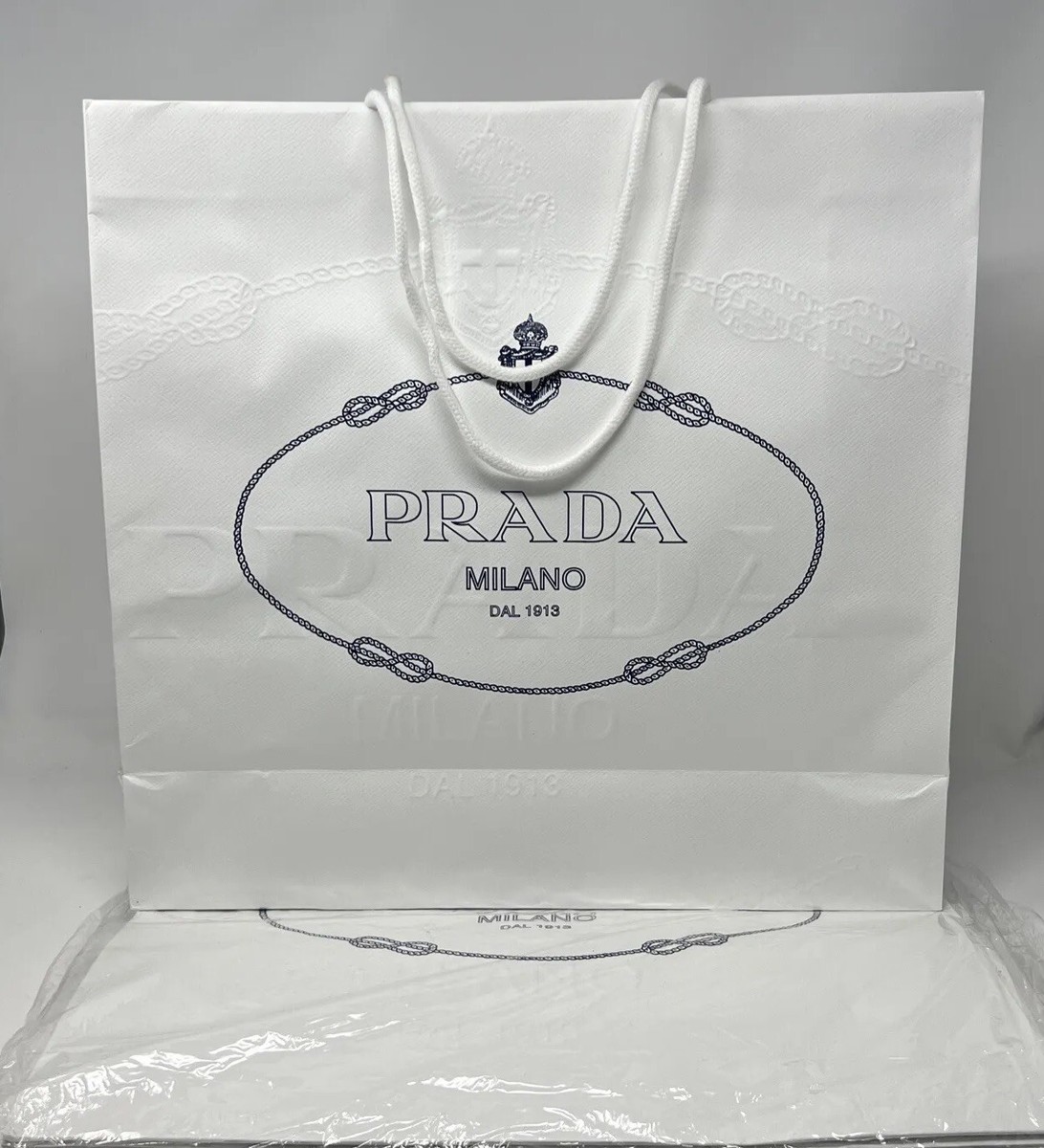 5 NEW - Authentic Prada Shopping Bag 16.5