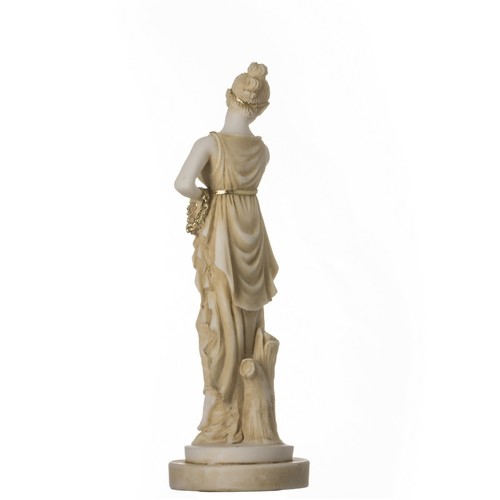 Persephone Göttin der Unterwelt Frühling Gold Blume Vegetation Statue 7" - Bild 6 von 8