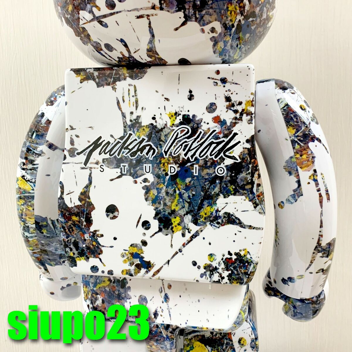 Medicom 1000% Bearbrck ~ Jackson Pollock Studio SPLASH | eBay Medicom 1000% Bearbrck ~ Jackson Pollock Studio SPLASH | eBay