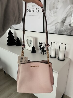 Michael Kors Tasche Leder Teagen Powder Blush rosa/gold