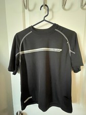 ZeroXposur Youth Teen Boys Kids Large 14 16 Black swim shirt short sleeve used