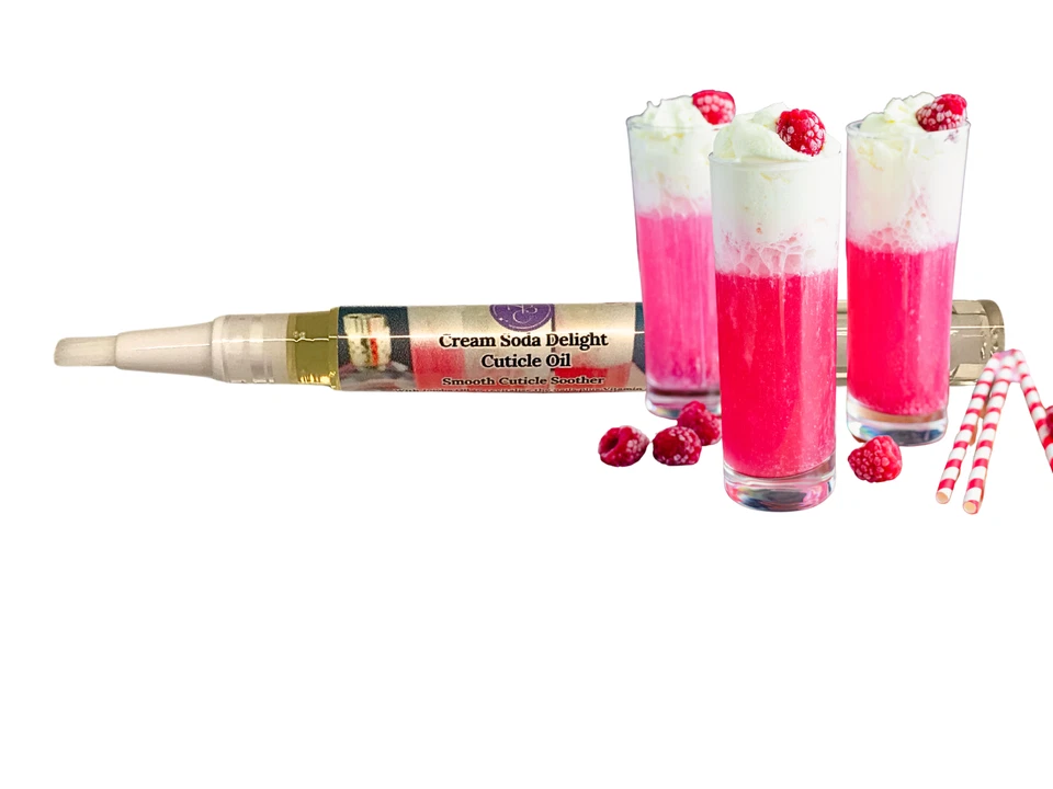 NAILS BY CERIANN Cream Soda Scented Cuticle Oil. Natural Ingredients. Vegan. Moisturising.UK