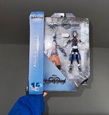Disney Kingdom Hearts Select Set Aqua & Goofy Collector's Edition m. Zubehör