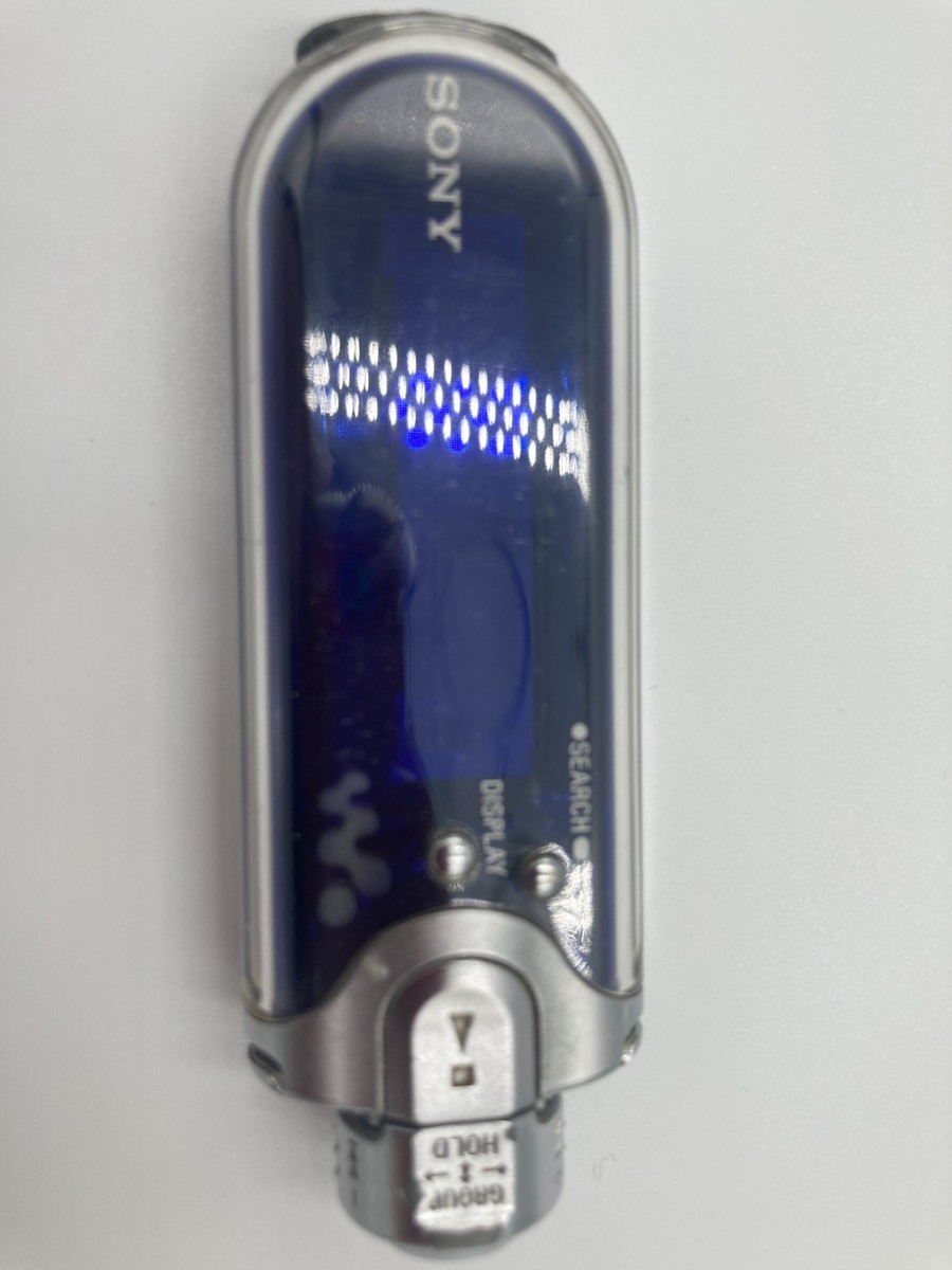 Sony NW-E407 Blue Walkman Portable Music Player Tested Battery in