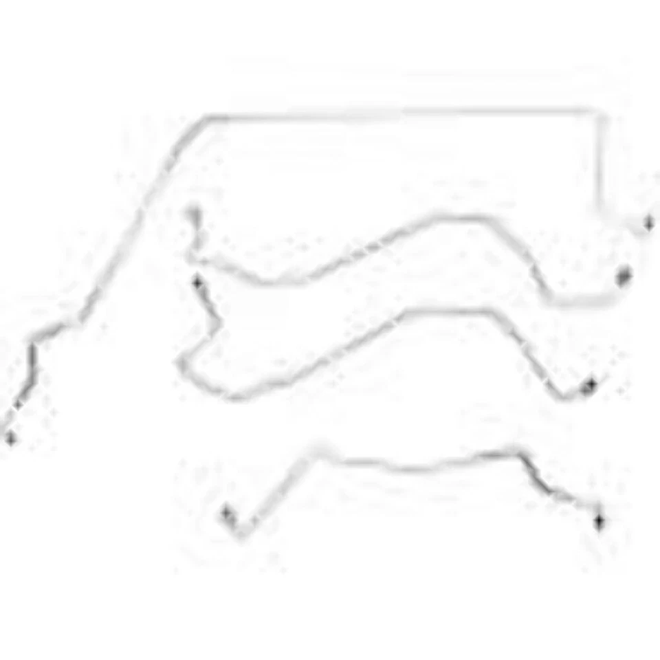 Líneas de freno completas de acero ABS para Pontiac Bonneville 2000-2003 CBK0001OM-CPP Foto 2 de 3