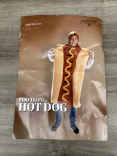 Hauntlook Footlong Hotdog Costume Adult One Size Halloween