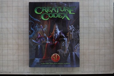 Kobold Press D&D 5E HC Creature Codex NM