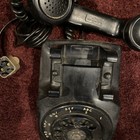 Vintage Western Electric Bell System Black Rotary Desk Phone, 4 Prong Cord! — photo 3