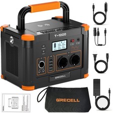 Solar Generator 1000W Powerbank tragbar Akku Outdoor Camping Wohnmobil …