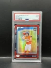 #209 Bo Nix 2024 Donruss Optic Denver Broncos sports Red Hyper