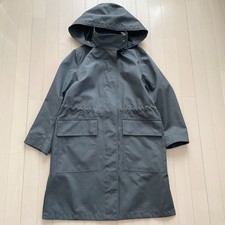 Uniqlo U Blocktech Hooded Coat Size M DARK GRAY Christophe Lemaire waterproof