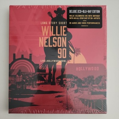 Long Story Short Willie Nelson 90 by Nelson Willie CD, 2023 with bandana sealed 