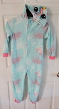Cat Jack Unicorn Hooded PJ Outfit Size 6/6X