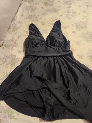 Woman's Torrid Black Swimsuit Dress Size 00/10 NICE