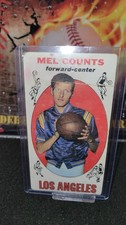 1969/70 Topps Basketball Mel Counts #49 Poor Damaged 