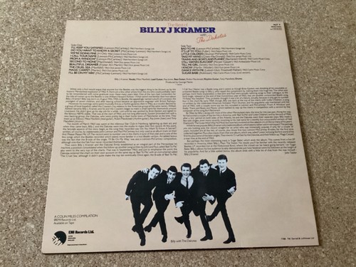 BILLY J KRAMER WITH THE DAKOTAS RECORD ALBUM - Picture 2 of 3