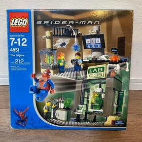 LEGO Spider-Man The Origins 4851 In 2003 New Retired