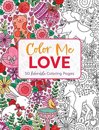 Color Me Love: A Valentine's Day Coloring Book (Color Me Coloring Books) - Image 3