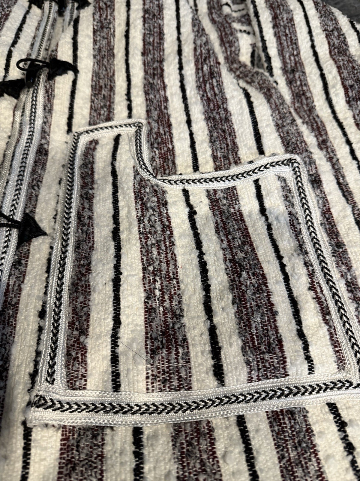 Moroccan Wool Jacket. Handmade. Unique - image 4