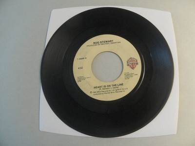 Rod Stewart   Love Touch 7'' Single 1986 Warner Bros. Pop Rock 45 RPM