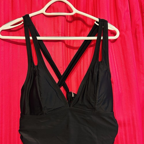 #8577 CUPSHE DAMEN BADEANZUG SCHWARZ EINTEILER L - Bild 2 von 5