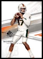 2014 SP Authentic Stephen Morris Rookie Miami Hurricanes #70