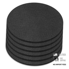 6 Pack Oil Drain Splash Pad 15 inch Round Splash Pad for Oils Drain Pan for