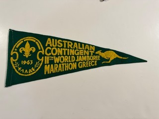 1963 Boy Scout World Jamboree Australian Contingent Pennant
