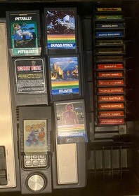 Intellivision 2609 Console w/ 21 Games, Controllers, Manuals (TESTED & WORKING)