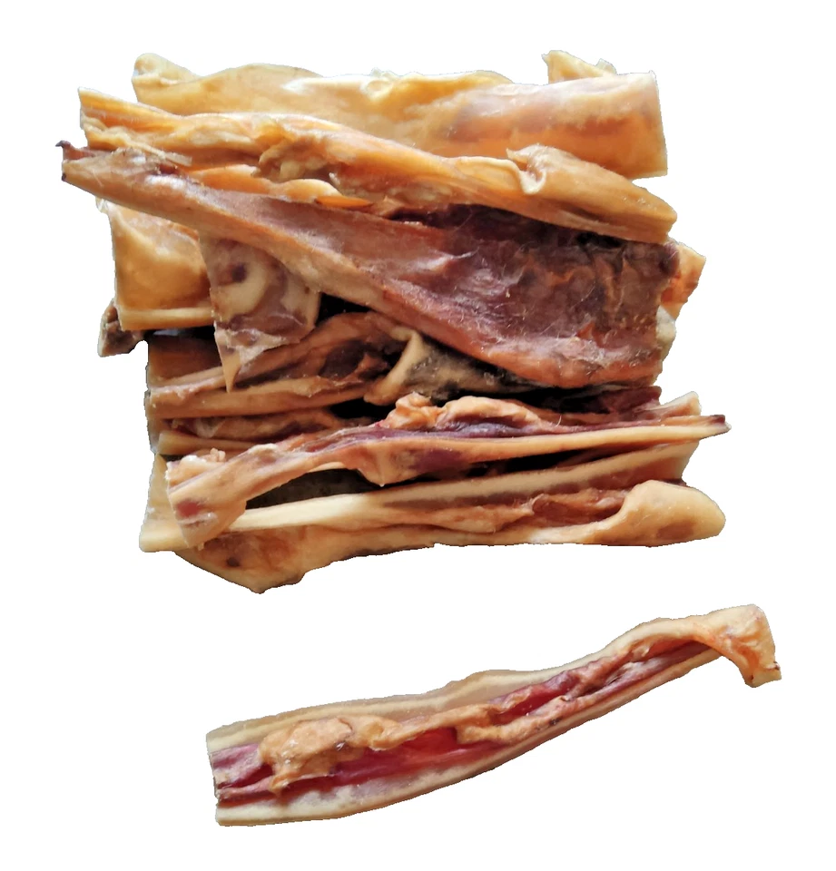 Rinderkopfhaut Hund 20–25 cm getrocknet – 5 kg Natur Kauartikel / Hundesnack - Bild 4 von 4