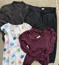 4 Lot Levis Womens XL Pants Quince Button Shirt Puro Lino Dress Lane Bryant