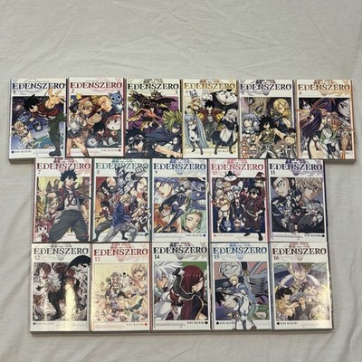 EDENS ZERO Volume 1 - 16 Hiro Mashima Manga English Paperback Lot