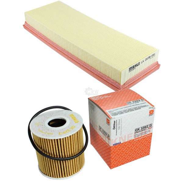 Mahle / Knecht Set Filterpaket Luftfilter LX 2038 ÖLfilter OX 339/2D-image