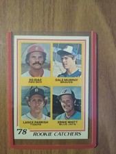 1978 Dale Murphy rookie card, Flawless, reduced price for this future HOFamer