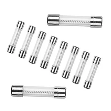 10Pcs/lot T4AL250V 6x30mm 4A 250V Slow Blow Fuse T4AL Glass Slow 4A 6x30mm