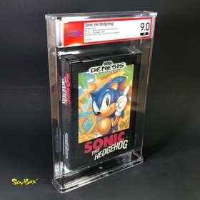 Sonic the Hedgehog - Sega Genesis PSA Graded 9.0 CIB - Box is 9.2 - 1st Print