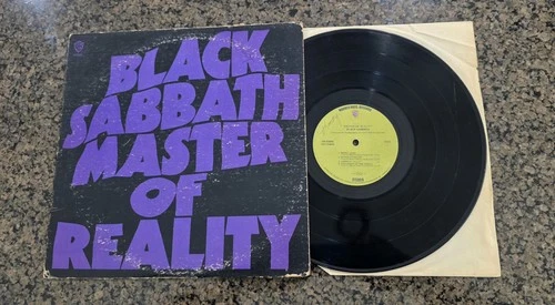 Black Sabbath Ozzy Master Of Reality Vinyl Record Lp BS 2562 1971 Vintage Rare
